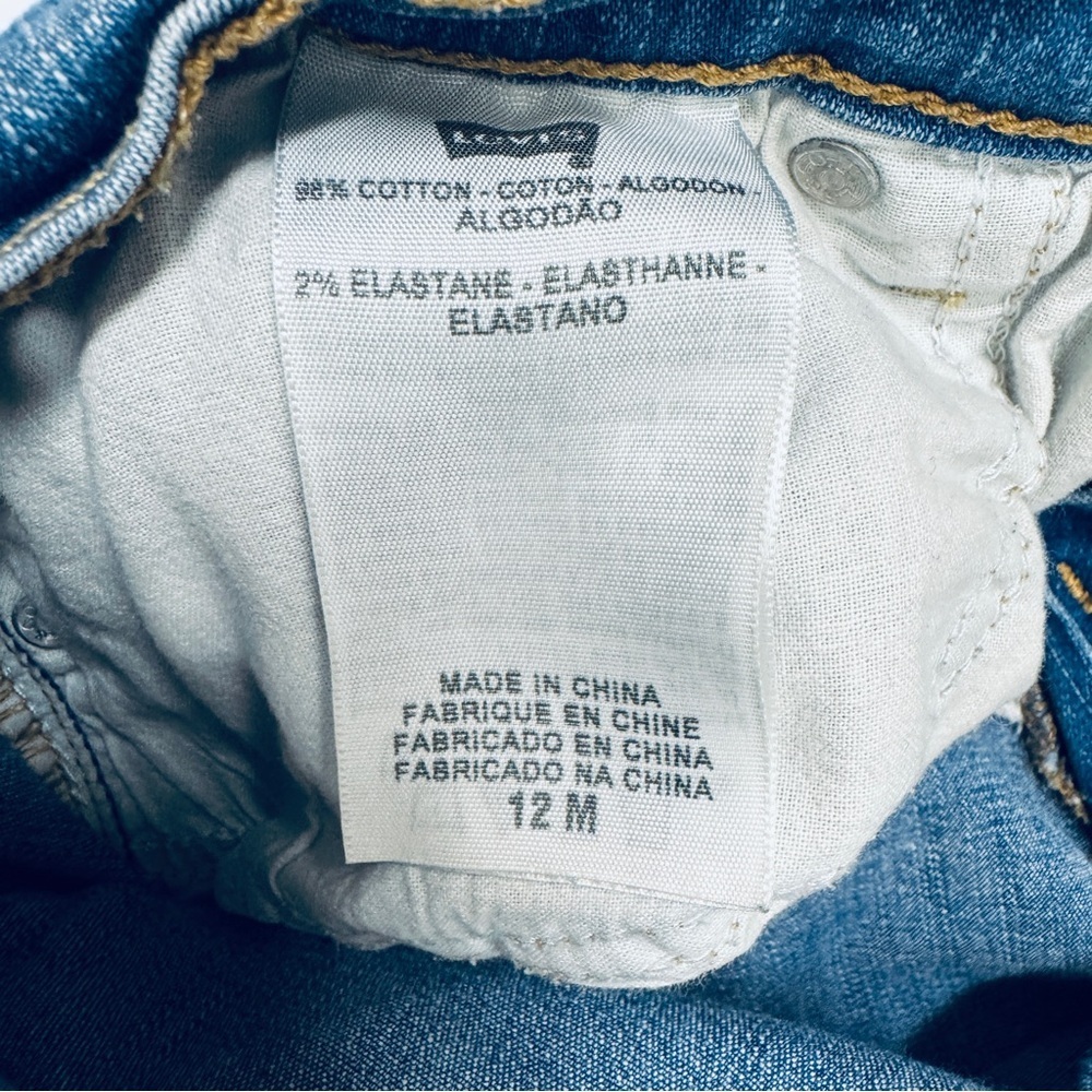 Levi's Women's Perfectly Slimming 512 Light Blue Boot Cut Jeans Size 12 Medium - Picture 10 of 14